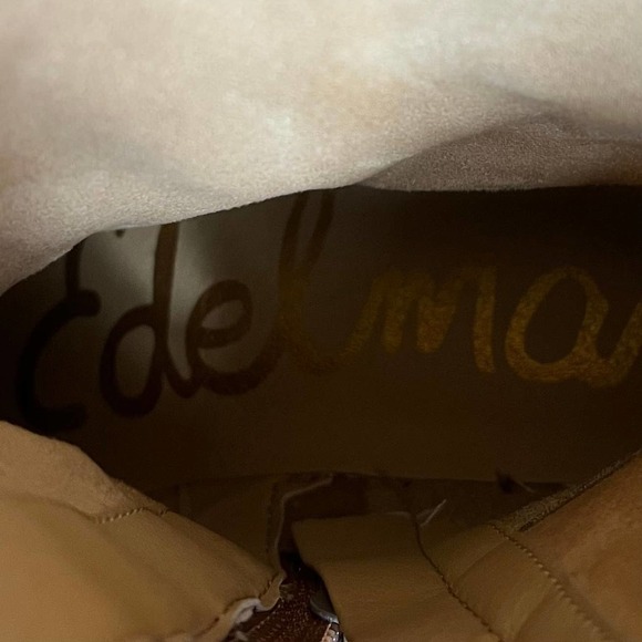 SAM EDELMAN FREDA TALL LEATHER RIDING BOOTS BROWN NWOT WOMEN'S SIZE 6.5 - Picture 15 of 16